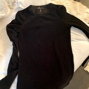 MAJE Velvet Corduroy Top